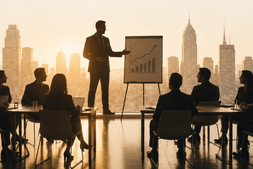 Corporate training workshop