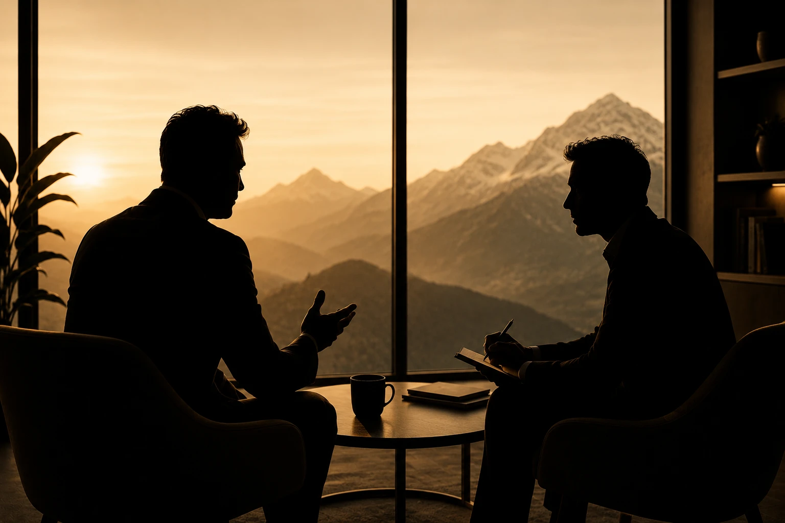 Executive coaching session